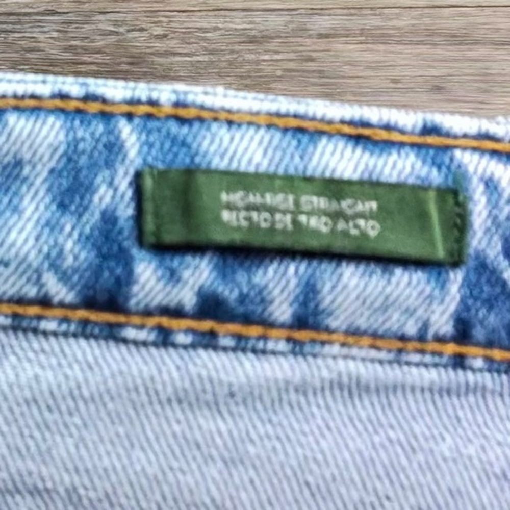 Wild Fable Light Blue High Rise Straight Leg Jeans - Picture 8 of 9